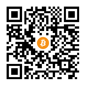 bitcoin:bc1q6epzfudrna8e5x9c55dsxwqqz5j8xun0994h5j black Bitcoin QR code