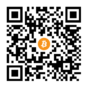 bitcoin:bc1qayhtfv9j2dhte2v2csttpq84mjne96j2s3rr48 black Bitcoin QR code
