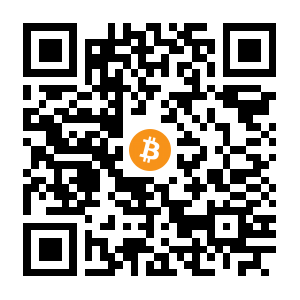 bitcoin:bc1qcyemda2pwq7pvc45vc4pr6q9zrhk6lzgmje4yn black Bitcoin QR code