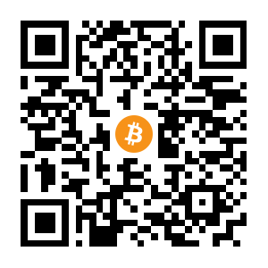 bitcoin:bc1qefufddgc6hdscjfv5hq6wyeurdw8d7cj8draex black Bitcoin QR code