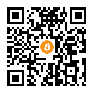 bitcoin:bc1qjtnuev3k4fhyttmdzrd9k5ljkap3a6xwnwluda black Bitcoin QR code