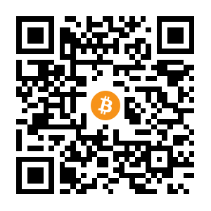 bitcoin:bc1qqle8eds0jwfsp7vpemt5l673yl068pmvjf6ymf black Bitcoin QR code