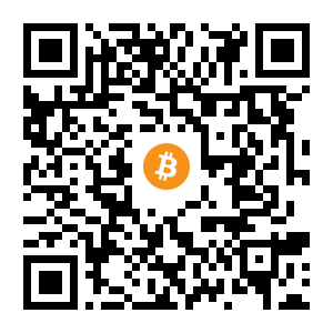 bitcoin:bc1qtef0p08lputg4qazhx2md43ynhc9kp20pn297qnz68068d9z48asmemanj black Bitcoin QR code