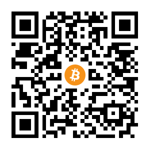 bitcoin:bc1qve3huhwyk0xfr436n5vml788zz29xd890xgdla black Bitcoin QR code