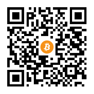 bitcoin:bc1qw2dm8ldc3gayj3rae9k4h8maghyxc28dwzs7vv black Bitcoin QR code
