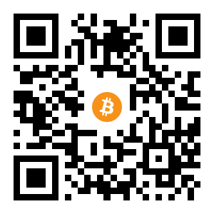 bitcoin:112EhYnFH3vN5aGj52Yt8dQnkXosTcfWMJ black Bitcoin QR code
