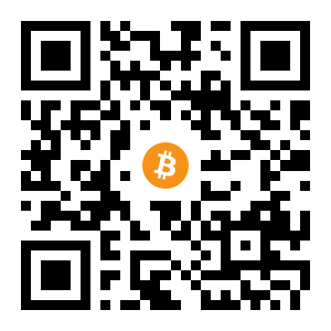 bitcoin:112WDyfMeZQaRQxmegvAzkDBLRwQFaUcfe black Bitcoin QR code