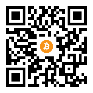 bitcoin:112eHpDegmcWY6fyD9VmVHMnbtzkQuW5K1 black Bitcoin QR code