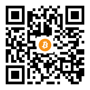 bitcoin:112g8eMoFzMUbwKvUtwcxc71nSHF3ZpLCd black Bitcoin QR code