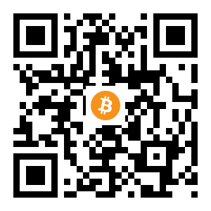 bitcoin:112h9kgwpoyCHu4Zu8i9yej3iycJSa78QE black Bitcoin QR code