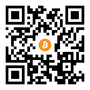 bitcoin:112zzVRLTx6FCcz4MX7pphwbhRCJpRdAeF black Bitcoin QR code