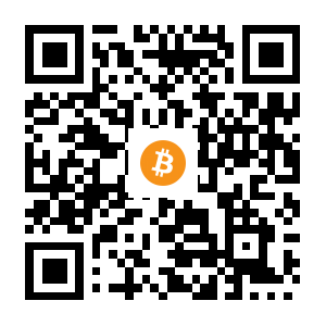 bitcoin:113Z8q6zh4vG1zp4Z845mPviuTLcyThAbp black Bitcoin QR code