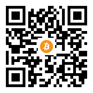 bitcoin:113vimczpXboQUqTzBdTD83igX5PxKEbnV black Bitcoin QR code