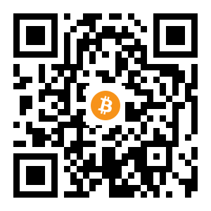 bitcoin:114WjCcxu1fe9K46cd2MUucVzsuMEjepA2 black Bitcoin QR code