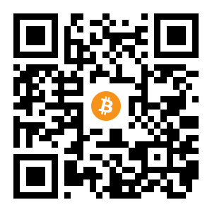 bitcoin:114k5Qaizr2kiMyaa5eriKEJqiJb97LiSN black Bitcoin QR code