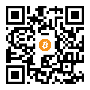 bitcoin:114pWWCw7ENBZ6jJbbENPFMtSpN5dbRhRZ black Bitcoin QR code