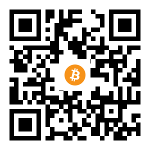 bitcoin:11oHzsPtVVyKDFcrDd88sXoVW5drsmBcP black Bitcoin QR code
