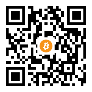 bitcoin:1217qQwFHtfVP63JNZo7NhUUEe6xCwd5JM black Bitcoin QR code