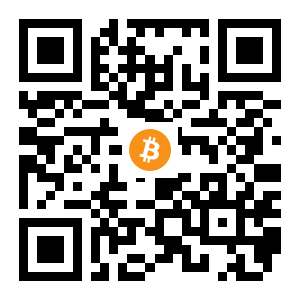 bitcoin:1238bh5MCy6w2xSvdc6x9uA89rjy4rVnye black Bitcoin QR code
