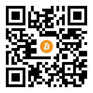 bitcoin:123azbAHkaNM9qAqZiBn1arjvmLMgw6ZFM black Bitcoin QR code