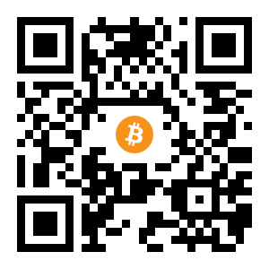 bitcoin:123dsavbmhTkXQpHJzXUzNgERpUv3Pbznr black Bitcoin QR code
