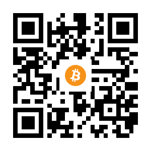 bitcoin:123h5dnDx8BbtsuupFHXpBiYvNTUTc1rgT black Bitcoin QR code