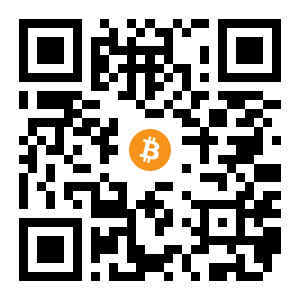 bitcoin:124bZGmZCHEr8PyRre4QXYic6jhw2wL5Ap black Bitcoin QR code