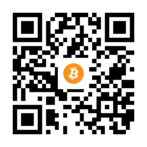 bitcoin:125JMSfPgA63N78WweLrRZyckwexRazrNC black Bitcoin QR code