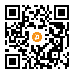 bitcoin:126FnvtT5hLMkSVxkcdX1R39qBbUGDrKtE black Bitcoin QR code