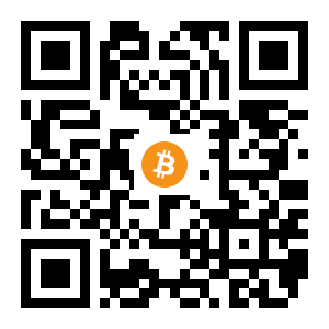 bitcoin:126WXHZbgRdWrp68ZsLkxzfYa8rQFY87Rx black Bitcoin QR code