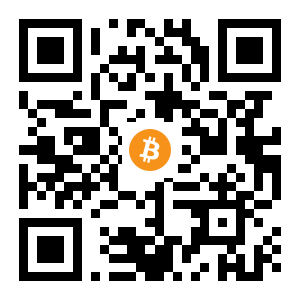 bitcoin:1283pKwACwGJvonjrqfgvgeFy3NAxqKd1k black Bitcoin QR code