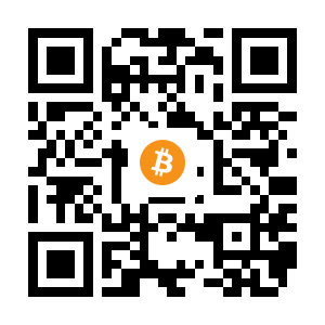 bitcoin:128m3sen28USDZv1ZtqiGQjc9QYaVFB1nH black Bitcoin QR code