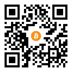 bitcoin:129gdSss7bcDEKTEJrVAcpk4aSrhM6DFou black Bitcoin QR code