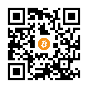 bitcoin:12AokRjFamfrz99h7zVb9HgKVoyhMxJBQv black Bitcoin QR code