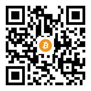 bitcoin:12AtoFsEpTZ7FFm2mNAgZaKRbfV2Z55FCf black Bitcoin QR code