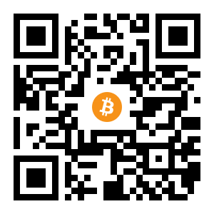 bitcoin:12BfLhqrmXoKugxTjdZ34uaGoqi8tdbU6h black Bitcoin QR code