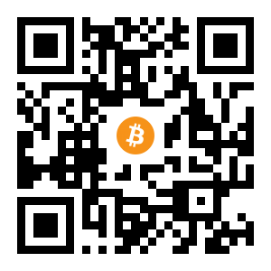 bitcoin:12Do99pmCw4UpHToEHMNgajJnMuEPNmhu2 black Bitcoin QR code