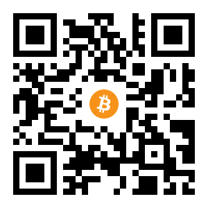 bitcoin:12Ds2uGYp5yAKws8oW8gNCMigFWthysHXA black Bitcoin QR code