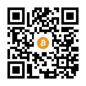 bitcoin:12DvtNwguKYjkavC8hsdS5h8nzLeKo96m9 black Bitcoin QR code