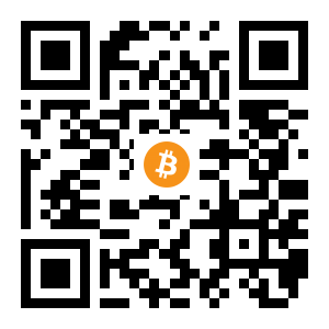 bitcoin:12GZGYU6JnwChd55QFB5MHgERjJx5gRzjq black Bitcoin QR code