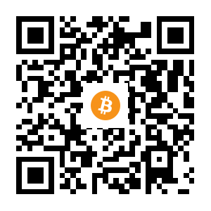 bitcoin:12HNQXR5rRxf27eVvsiCPCBvxpahWBWEJo black Bitcoin QR code