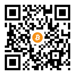 bitcoin:12JwyNP4SUPmqWdpwvZx7591tQMh2CAmYN black Bitcoin QR code