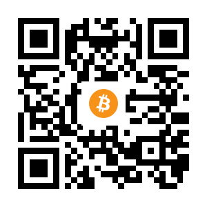 bitcoin:12LLqg5u9pbiKu44ebtZJo4whAHVLzvvQv black Bitcoin QR code