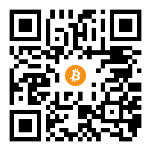 bitcoin:12MenvpMXPP4tTNAoW8ZzfMHbvcyjuHmjH black Bitcoin QR code