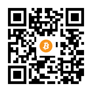 bitcoin:12NTSHEjbVQAP6Rb7aWq1r79mRVpTFkDoj black Bitcoin QR code