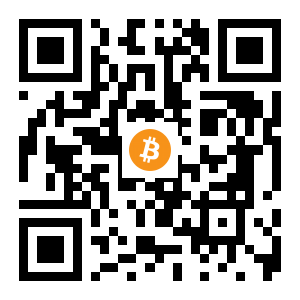 bitcoin:12Ng1xc6m2UomiihJYM3dWwCyvPre7wGYc black Bitcoin QR code