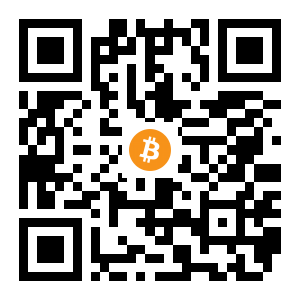 bitcoin:12Q6KNgtFd74VttSii3nnLGJ2FNZGAaKxD black Bitcoin QR code