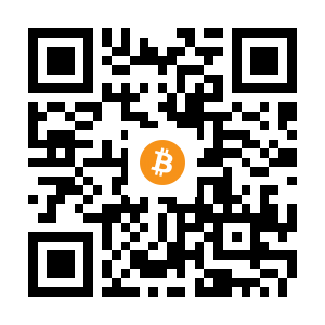 bitcoin:12QUAxy9jgi6kMyQmmyK8zsf1iZBdcfXep black Bitcoin QR code