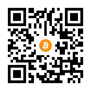 bitcoin:12RMmrtdQjffx78XxmdDpXTpfjps26q4z3 black Bitcoin QR code