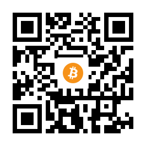 bitcoin:12RekcE3PFdfx8nkz4j5eBvDnYAP4CRHuM black Bitcoin QR code